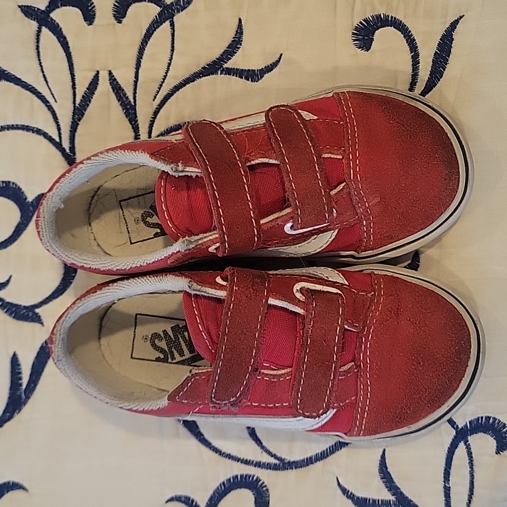 Toddler Red Vans
